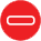 Red circle with a white horizontal line, indicating "No Entry."