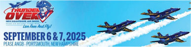Thunder Over NH Air Show, September 6-7, 2025, Pease ANGB. Navy jets flying.