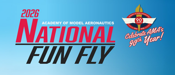 2026 National Fun Fly logo with celebratory text for 90th year.
