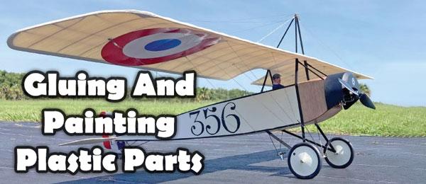Gluing And Painting Plastic Parts
