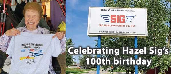 Celebrating Hazel Sig’s 100th birthday