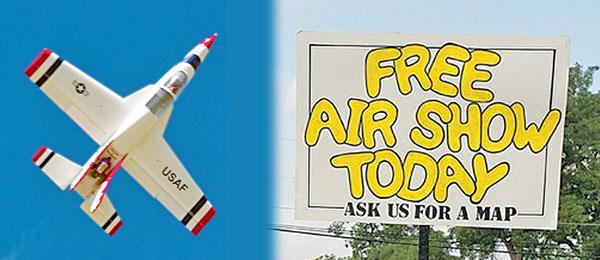 Attracting People to the Hobby with an Air Show