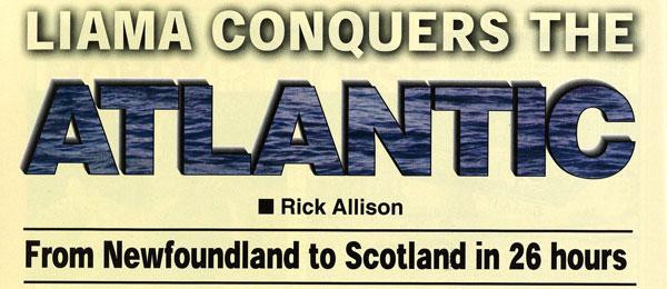 Liama Conquers the Atlantic