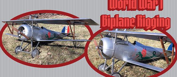 World War I Biplane Rigging