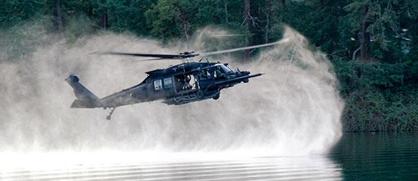 helicopter landing